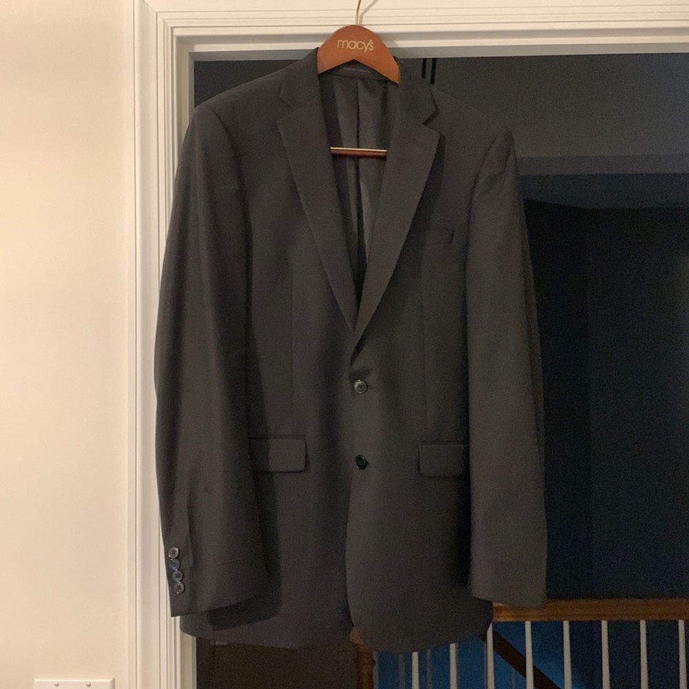 Mens black suit jacket